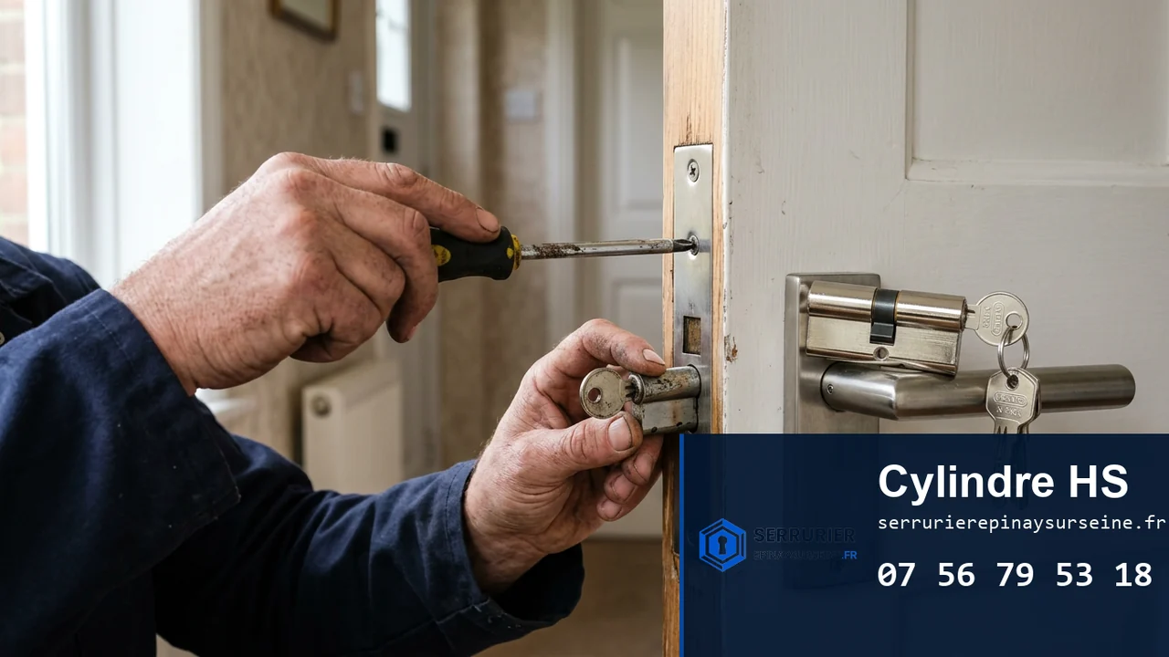 Changer un cylindre de serrure à Épinay-sur-Seine : guide et prix
